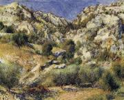 Rocky Crags at L'Estaque Pierre Renoir